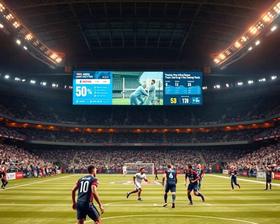 Moderne Technologie bei Sportevents