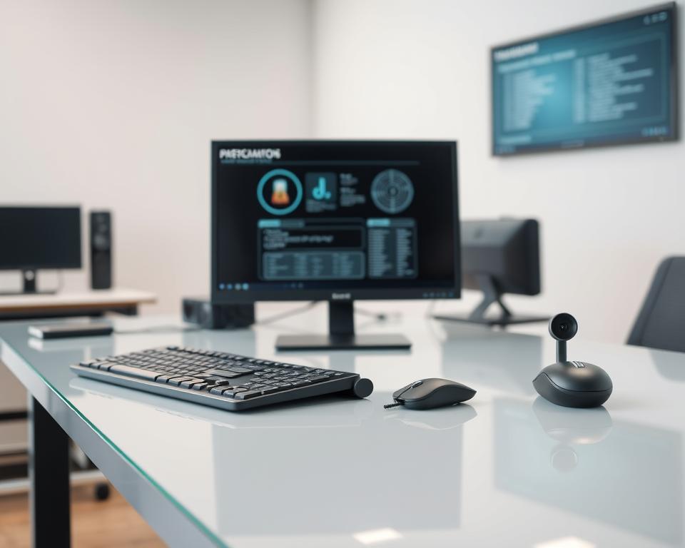 Peripheriegeräte und technische Ausstattung